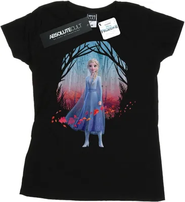 Produktbild von Disney - "Frozen 2 Find The Way" T-Shirt für Damen BI21629 (XXL) (Schwarz)