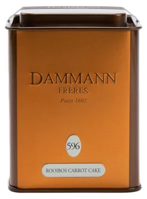 Produktbild von Früchte- und Kräutertee Dammann Frères Rooibos Carrot Cake, 100 g