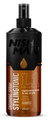 Image de Nishman Hair Tonic Grooming Spray Tonic Coiffant L1 – 200ml