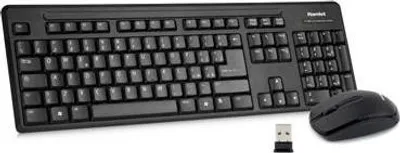 Immagine prodotto di Hamlet XKKITAMICEW tastiera Mouse incluso RF Wireless QWERTY Italiano Nero
