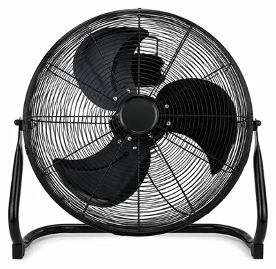 Imagen del producto de Ventilador de suelo industrial - Diámetro de 45 cm - Potencia de 120 W - 3 velocidades - Ideal para talleres y oficinas