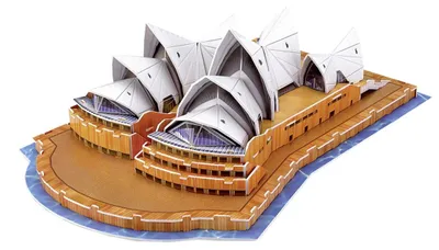 Zdjęcie produktu dla Folia 3D Modellogic Opera w Sydney, 58 elementów