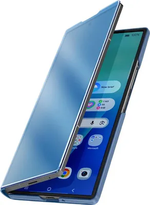 Obrázek produktu pro Avizar, Clear View pouzdro Galaxy Z Fold7 s funkcí videostojanu, modré