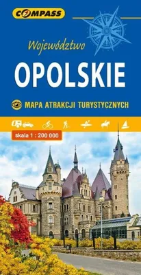 Immagine prodotto di Mappa delle attrazioni turistiche del Voivodato di Opolskie 1:200 000 (Touristenkarte auf Polnisch)