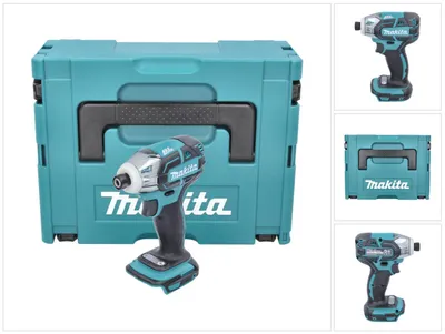 Image de Makita DTS 141 ZJ Visseuse à impulsions sans fil 18 V 40 Nm 1/4" Brushless + Makpac - sans batterie, sans chargeur