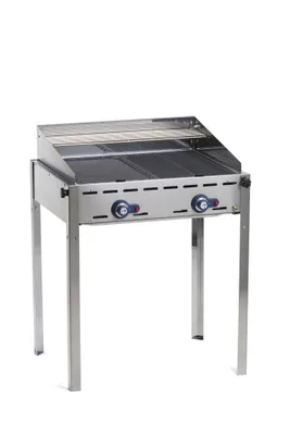 Produktbild von HENDI Green Fire 2 brenner 2 Grillroste        Profi Line