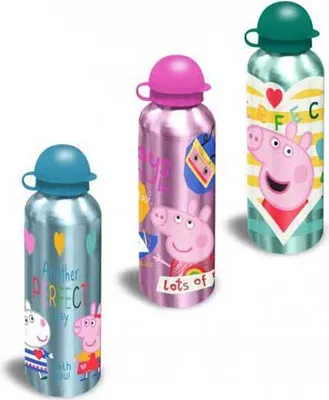 Image de Kids Euroswan Bouteille en aluminium 500 ml - Peppa Pig