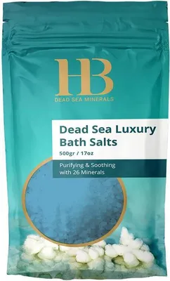 Produktbild von Health&Beauty Luxus-Badesalz Blau Lavendel 500 g