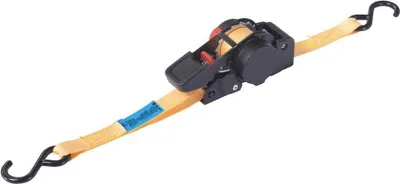Produktbild von TOOLCRAFT TO-8689776 Selbstaufrollender Spanngurt Zugkraft LC Niederzurren (einzeln/direkt)=100 daN (L x B) 2 m x 18 mm