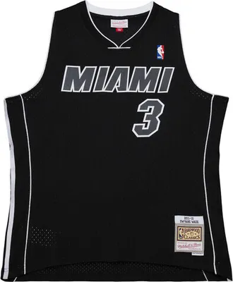 Immagine prodotto di Maglia da basket Mitchell & Ness NBA Dark Jersey Miami Heat 2011 Dwyane Wade #3 nera - 2XL