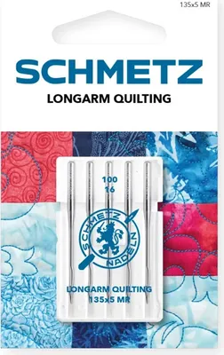 Obrázek produktu pro Jehly quiltovací 135x5 MR VES 100 LONGARM QUILTING