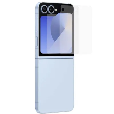 Zdjęcie produktu dla Samsung EF-UF741CTEGWW, Samsung, Galaxy Z Flip6, Odporny na uderzenia, Odporny na zadrapania, Przezroczysty, 1 szt.