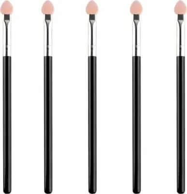 Produktbild von Lidschatten Pinsel, 5 Stück Schwamm Augen Make up Applikatoren, Doppelseitig Applikator Zauberstab, Kosmetische Werkzeuge