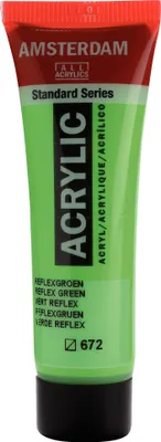 Immagine prodotto di Amsterdam Serie Standard Tubo di vernice acrilica 20 ml Verde Riflesso 672