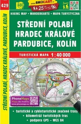 Produktbild von Wanderkarte Tschechien Stredni Polabi