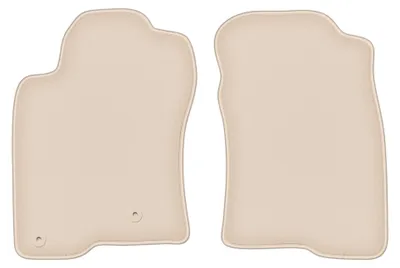 Obrázek produktu pro Přední velurové koberce pro: Toyota Land Cruiser J120 2002-2009 (5dv.) – 2 ks, béžové, na míru – Wielganizator FORTUNA