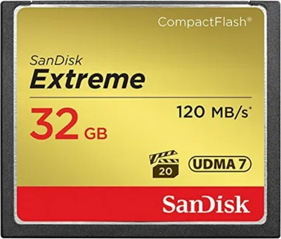 Zdjęcie produktu dla Karta pamięci SanDisk CompactFlash Card Extreme 32 GB