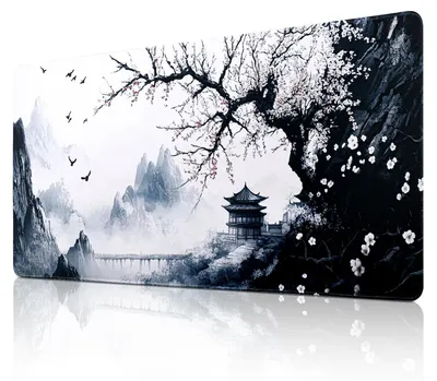 Image de Grand tapis de souris gaming étanche, 90 x 40 cm