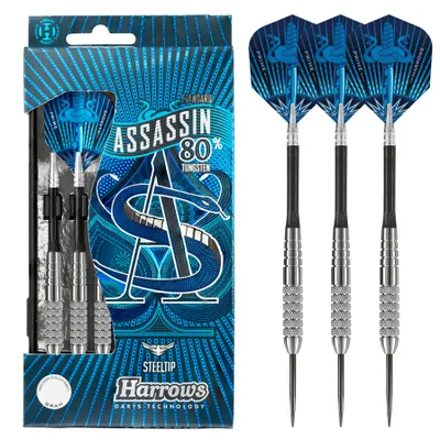 Image de Harrows Fléchettes Assassin 80 steel 24g R