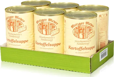 Produktbild von Metzger Meyer Kartoffelsuppe (6x 1.2 liter)