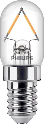 Produktbild von Philips Filament-Lampe, transparent 15W T20 E14, 1,5 W, 15 W, E14, 135 lm, 15000 h