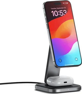 Produktbild von Satechi Kabelloses Ladegerät - 2-in-1, faltbar