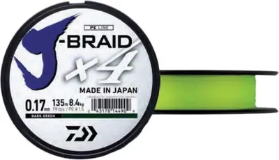 Zdjęcie produktu dla Daiwa J-braid 4 Plecionka 270 M Żółta 0,210 mm Żółta 0,210 mm