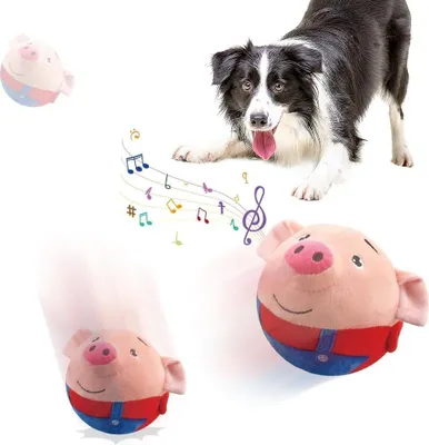 Produktbild von Generisch Interaktives Hundespielzeug, Magic Ball für Hunde, Aktives Bewegendes Haustier Plüschspielzeug, Sprechendes Hundespielzeug, für Haustier Hunde IQ Trainingsball (2)