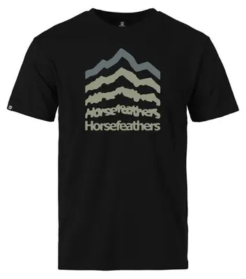 Immagine prodotto di Maglietta Horsefeathers Landform (nera) - XXXL