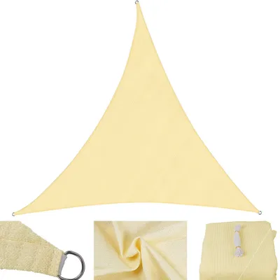 Immagine prodotto di Mucola vele ombreggianti vele ombreggianti vele ombreggianti vele ombreggianti baldacchino protezione sole protezione vento vele ombreggianti balcone - Rettangolo 2x4 m Beige