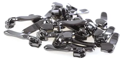 Produktbild von 20 Stylische Schieber Zipper für Spiralreißverschluss 5mm, Farbauswahl, Farbe:anthrazit