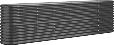 Produktbild von Hochbeet Verzinkter Stahl 260x40x68 cm Anthrazit