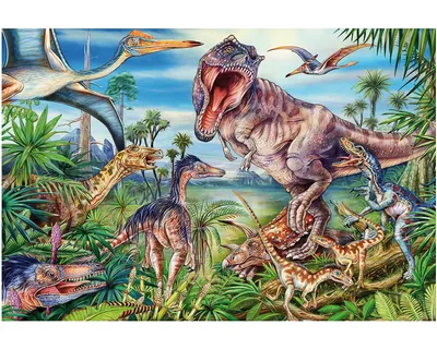 Produktbild von Schmidt Spiele Bei den Dinosauriern