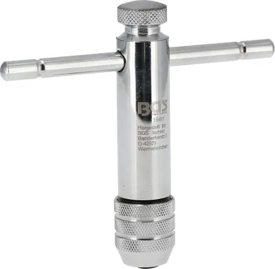 Zdjęcie produktu dla BGS technic Tool Holder with Sliding Handle for Taps, 328 g