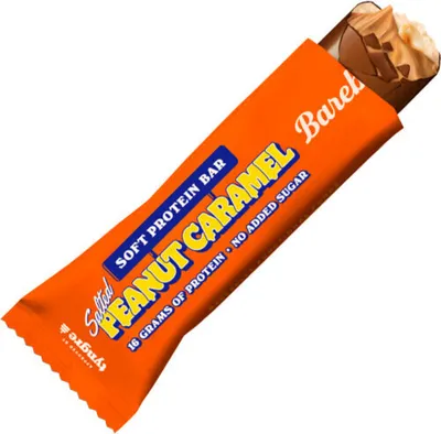 Produktbild von Barebells Soft Protein Bar 55 g salted peanut caramel / Riegel, Cookies & Brownies / Unglaublich weicher Proteinriegel ohne Zuckerzusatz