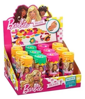 Zdjęcie produktu dla Koraliki Massamarkt Barbie stwórz własną bransoletkę 17cm
