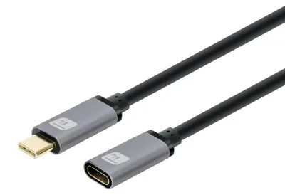 Immagine prodotto di Techly Cavo prolunga USB 3.2 Gen 2 USB-C M/F 1m Nero