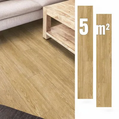 Produktbild von Selbstklebende Vinylpaneele 5 m² BRAUN Dielen PARKETT Wasserdicht
