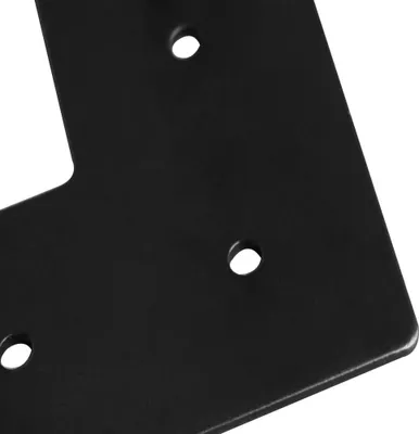 Produktbild von Melko Hairpin Legs 4er Set Haarnadelbeine Schwarz Tischbeine - 2 Streben 60CM