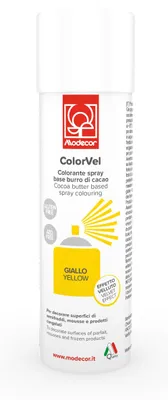 Image de Spray velours jaune Colorvel Modecor, 250 ml