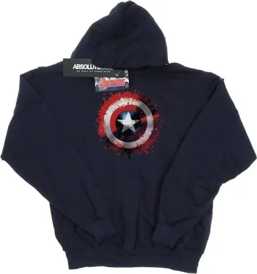 Immagine prodotto di Marvel - Felpa con cappuccio "Avengers" per ragazzi BI13993 (140-146) (blu navy)