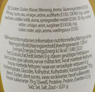 Produktbild von Khanum Khamuma- Oxymolsirup sekanjebin 500 ml