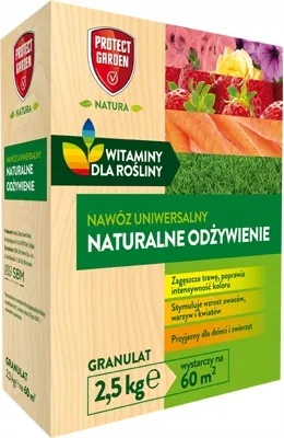 Zdjęcie produktu dla Pg natura nawóz uniwersalny naturalne odżywienie 2,5 kg - Protect Garden