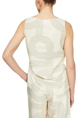Produktbild von Comma (316) Bluse, WHITE 04A8 04A8 34