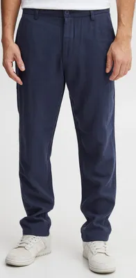 Image de !Solid SDAllan Pantalon en lin pour homme Pantalon chino Pantalon en tissu Mélange de lin Liam Coupe classique