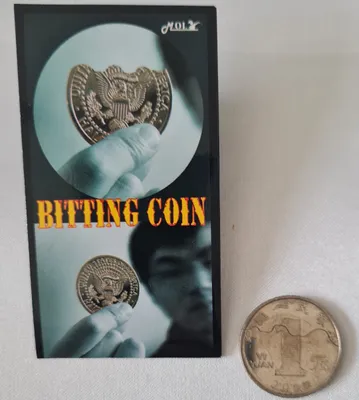 Produktbild von Bite out coin - Münze abbeißen