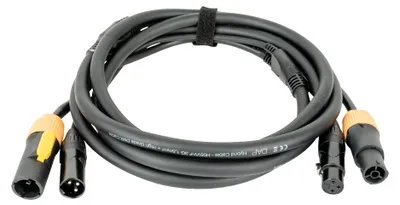 Productafbeelding van FP22 Hybride kabel - Power Pro True & 3-polige XLR - D MX / Stroom - 6 meter