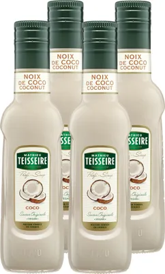 Produktbild von Mathieu Teisseire Getränke-Sirup Cocos 0,25L (4er Pack)