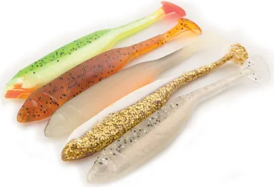Produktbild von Fox Rage Tiddler Fast Gummifische 12cm / 18cm, Farbe:Gold, Länge:18cm