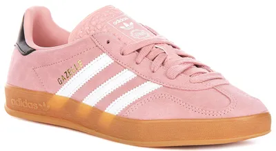 Produktbild von Adidas Gazelle Indoor In Pink White For Youth – 3.5 UK - 36 EU - 4 US / Pink White